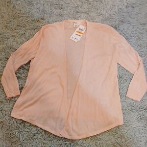 Style & Co. Soft Pink Women's Cardigan Sweater